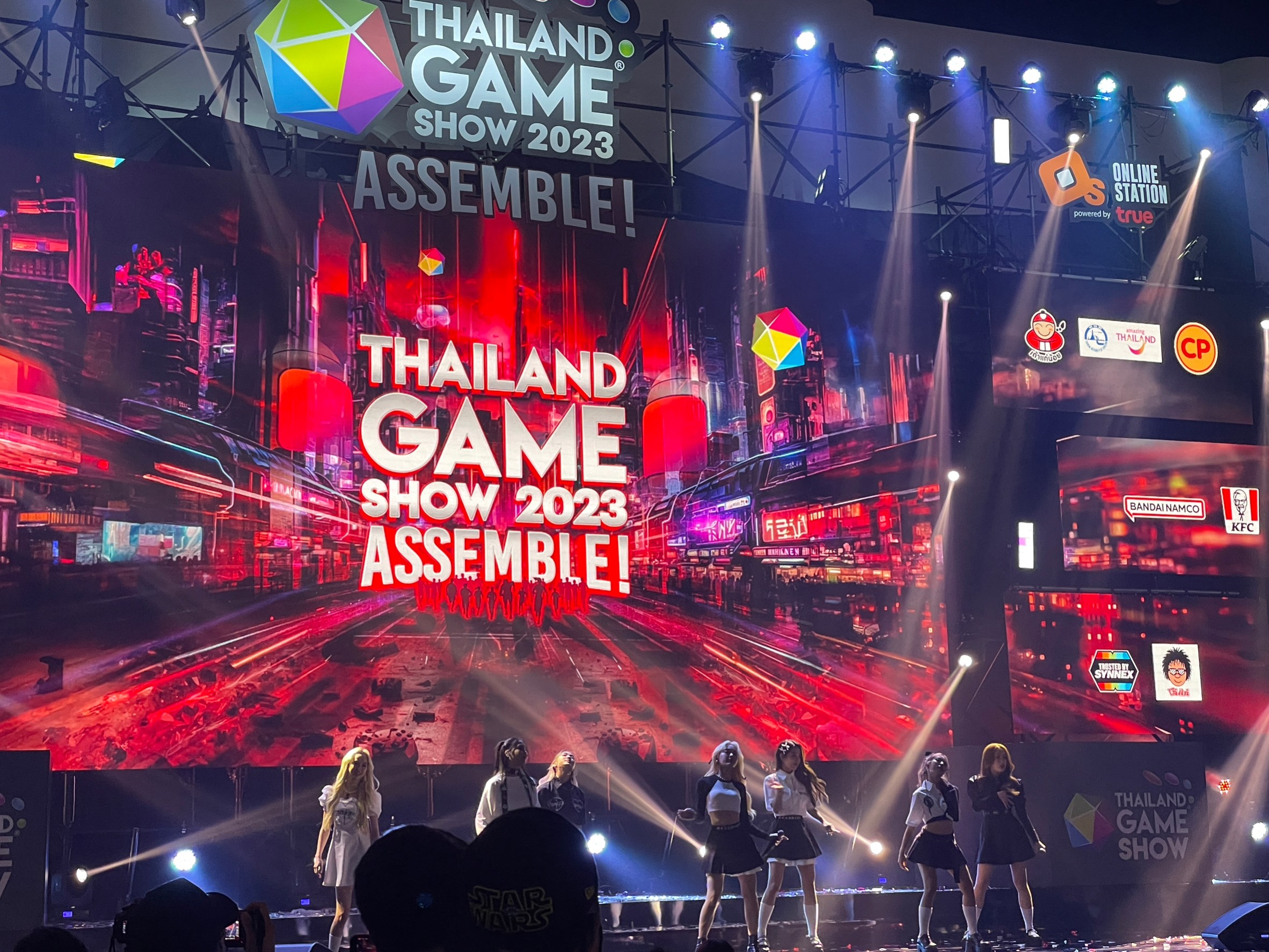 Thaiiland Game Show 2023 วง 4EVE ขึ้นแสดงโชว์สุดทรงพลังสะกดคนดูอยู่หมัด